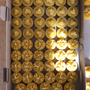 Teelichter aus Bio Bienenwachs