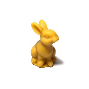 Osterhasenkerze klassisch aus Bio Bienenwachs