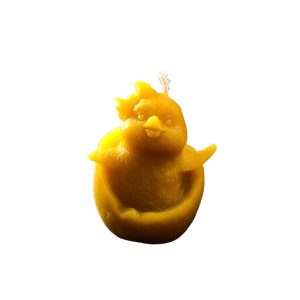 Kleine Kükenkerze aus Bio Bienenwachs