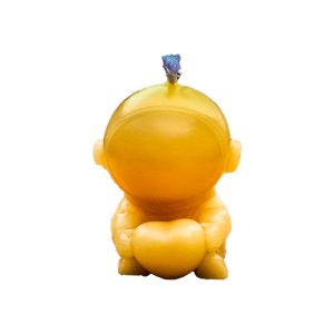 Astronautenkerze "Herz" aus Bio Bienenwachs